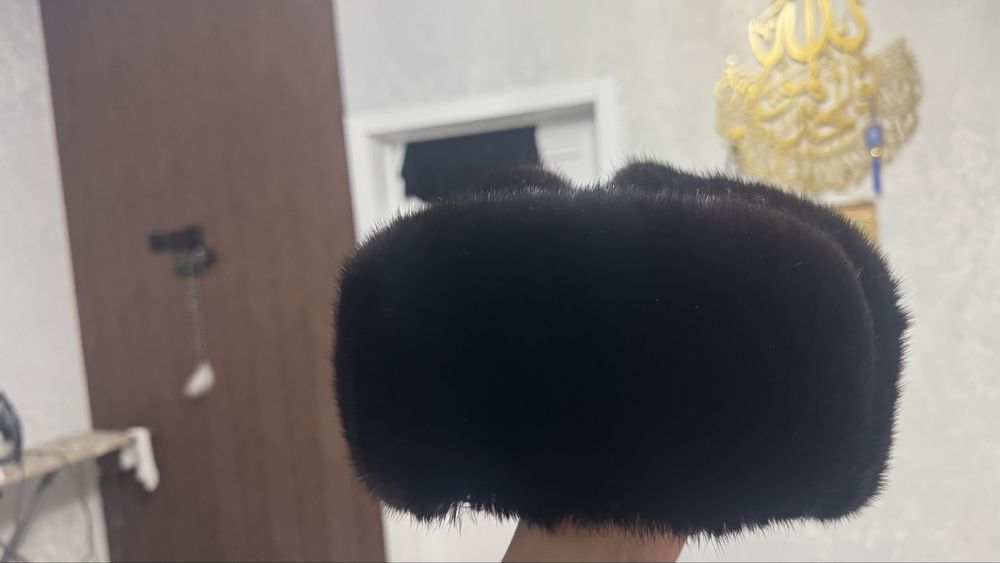 Норковая шапка мужская