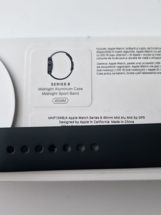 Apple Watch 8 45mm GPS Black