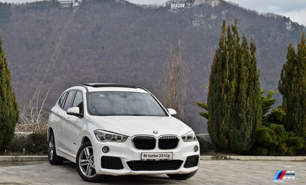 BMW X1 Pak"M" Bi-Turbo 231CP/X-drive/Key-less Go/Entry/Panoramic/Portbagaj el