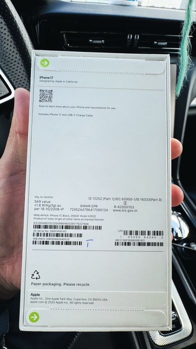 Iphone 17 256 новцй