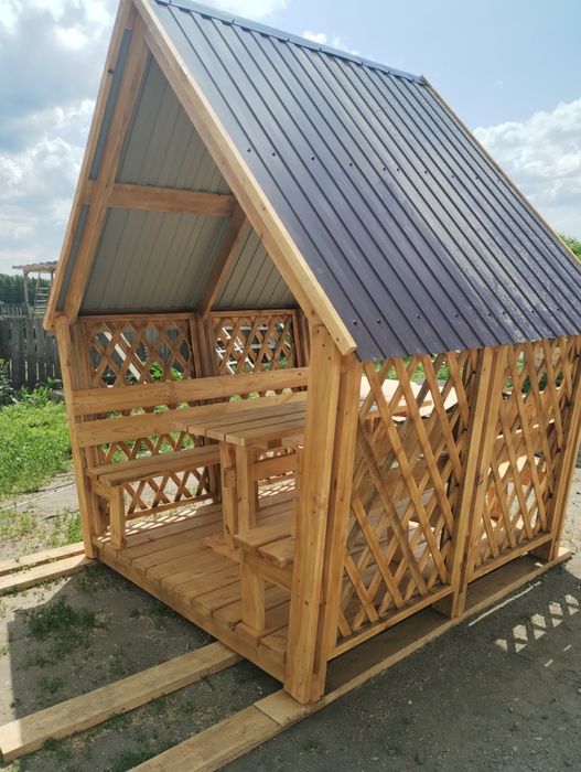 Беседки Садовые Деревянные