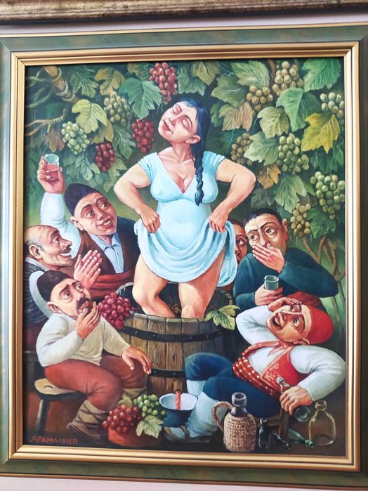 Картина на Димитър Драмалиев