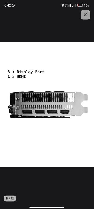 Видеокарта RX580 8GB GDDR5