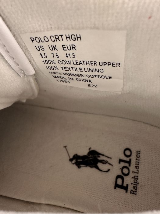 Sneakersi Polo Crt Hgh,mid,Polo Ralph Lauren,marime 41,5