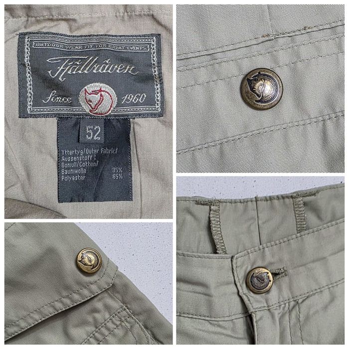 Pantaloni scurti Fjallraven, outdoor, munte, trekking, marimea 52 sau L ptr. bărbați