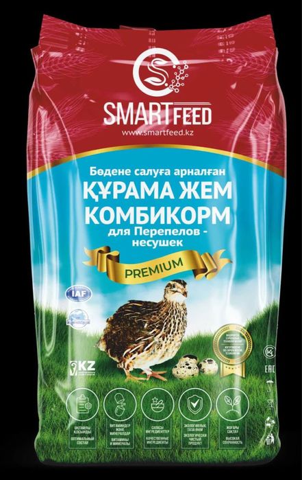 Комбикорм для перепелок-несушек