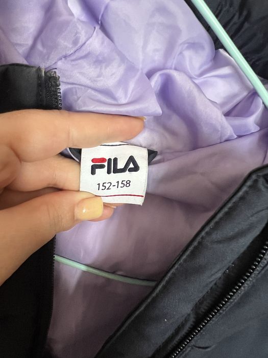 Зимний пуховик детский fila