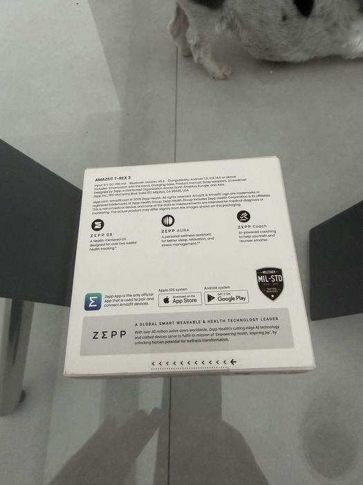 Smartwatch Amazfit T-Rex 3 onyx • NOU / SIGILAT •
