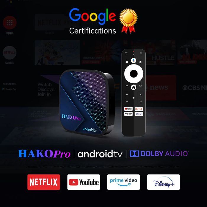 Тв приставка HAKO Pro Android Tv: 750 000 сум - Аксессуары для ТВ ...