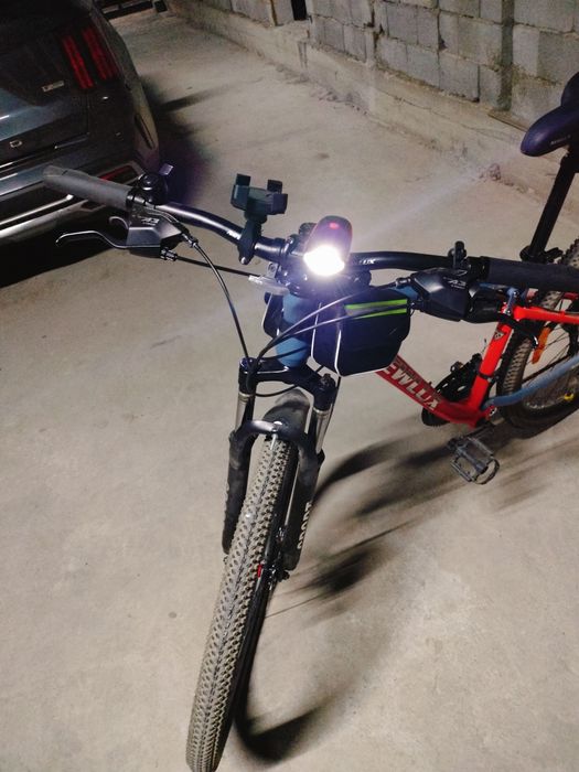 Велосипед двух-подвес