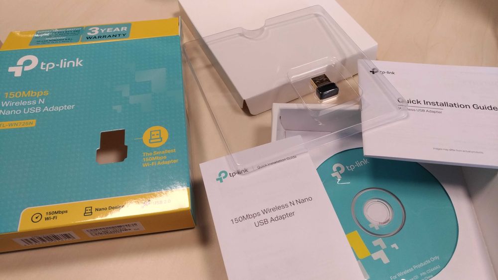Adaptor Wireless TP-LINK nano USB internet fara fir retea placa viteza