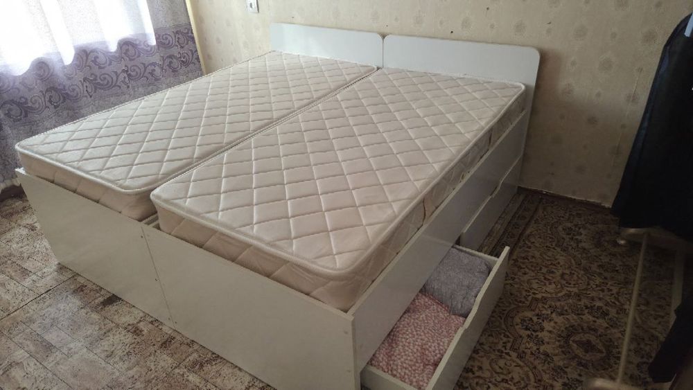 Кровать с матрасом! Ортопедия для вашего ребёнка по цене одной вещи!