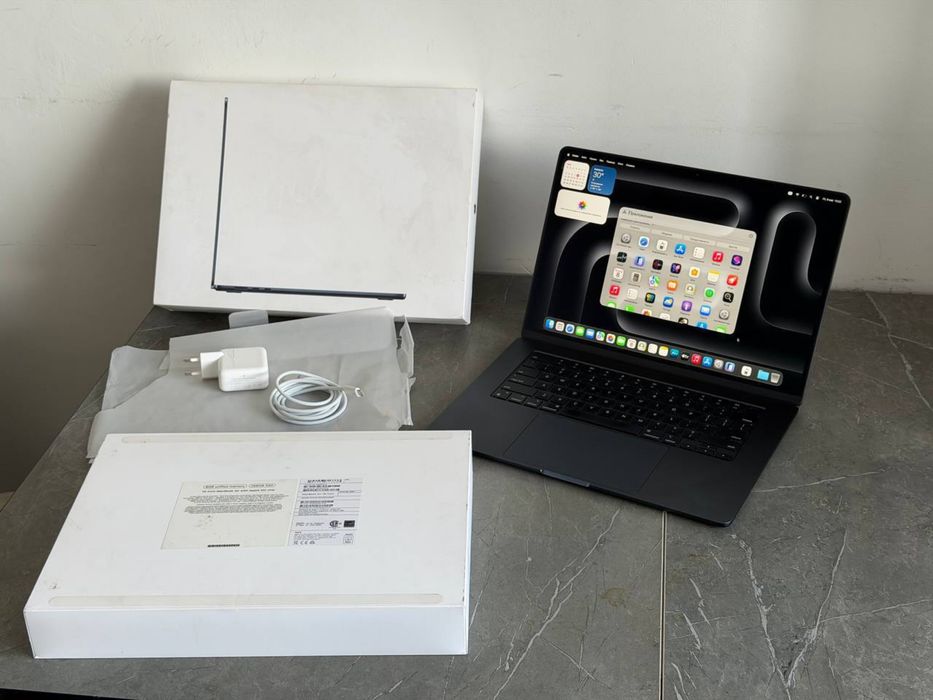 Алматы Apple Macbook Air M2 15-inch 2023г Макбук Эйр м2 2023г 256 гб