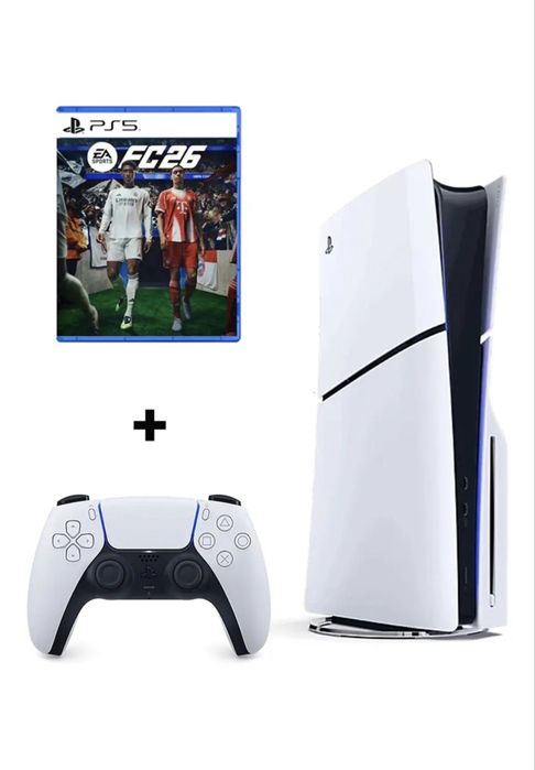Ps5 + 4 джойстика+ фифа 26 +гта