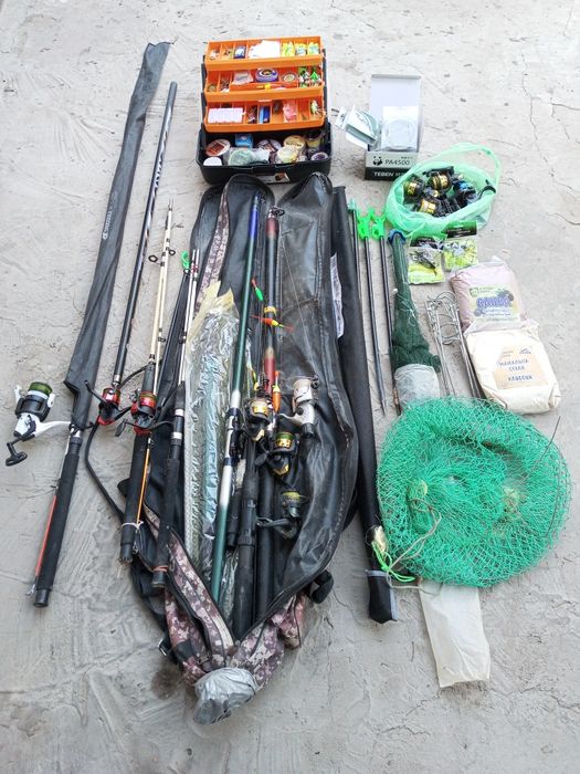 Полный боевой комплект для рыбаков