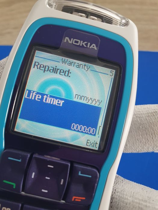 Nokia 3220 Blue/ White Nou Original!