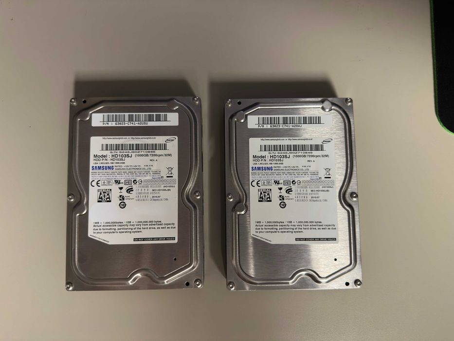 HDD Samsung Spinpoint F3 1TB 7200RPM 32MB Cache Stare perfecta