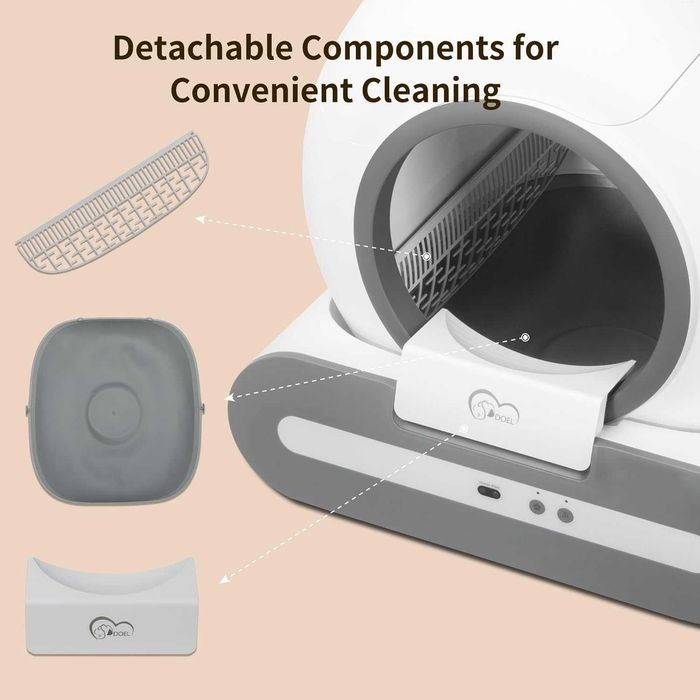 Самопочистваща се котешка тоалетна