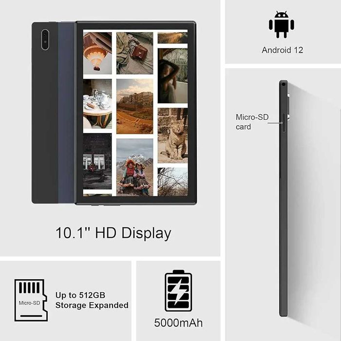 2 в 1  Смарт Таблет / Лаптоп AWOW 10.1 Инча FHD 8-Ядрен 4GB RAM 64GB