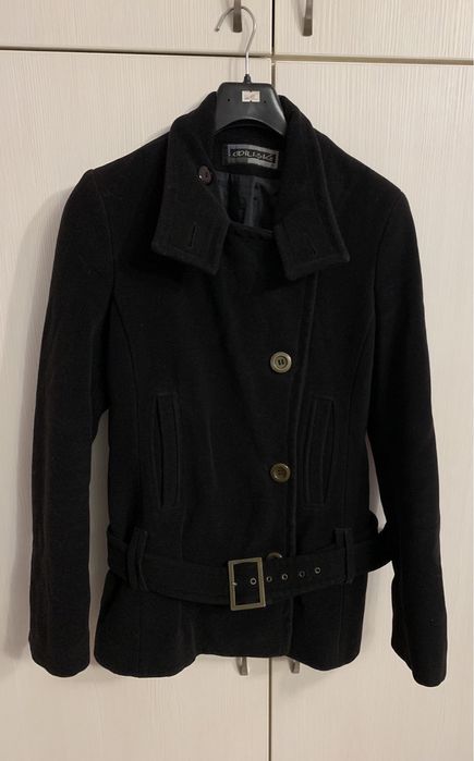 Палто черно