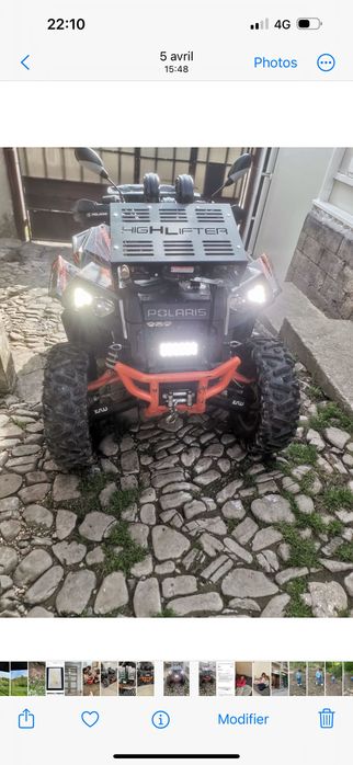 Atv polaris scrambler xx 1000