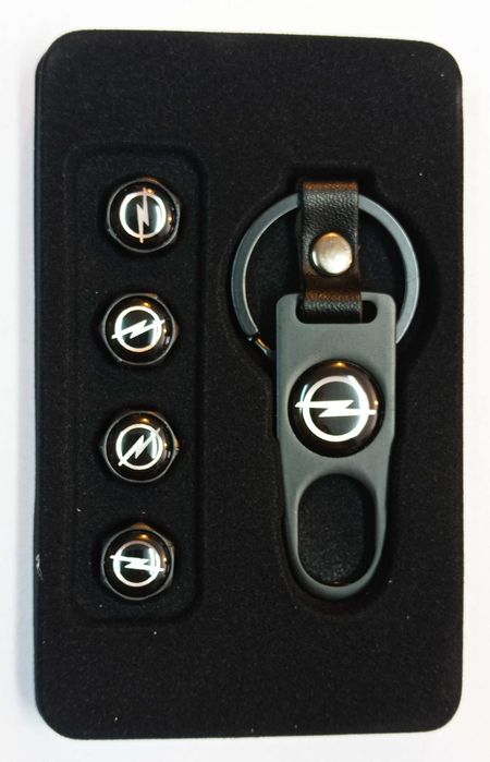 Комплект Капачки за Гуми с Ключодържател