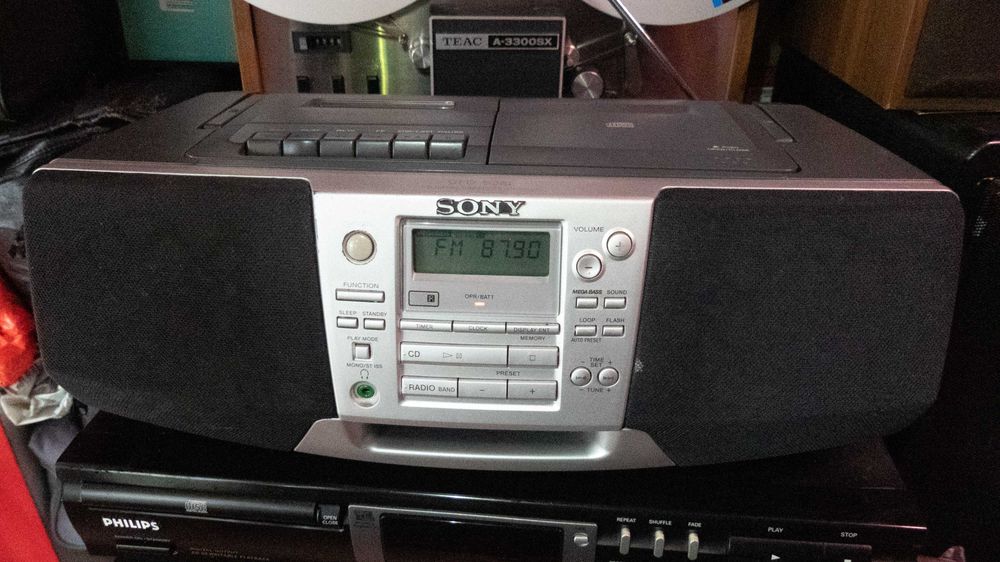 Sony CFD-S38L cd radio casetofon recorder