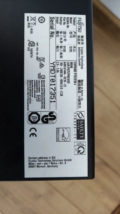 Unitate PC Fujitsu P757, i5-7500, 8GB DDR4, 256GB SSD M2, 1TB HDD