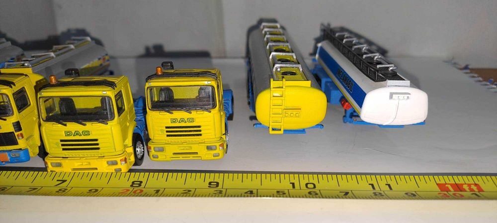 Vand machete auto cisterne Petrom, DAC si ROMAN scara 1:87