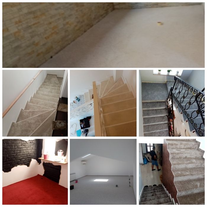 Montaj mocheta scări sau orice fel de încăperi disp rapida