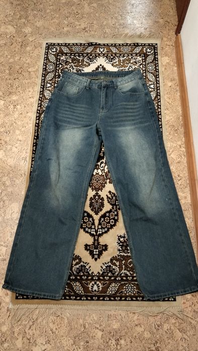 Джинсы шаровары бегги