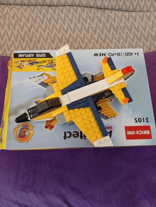 Конструктор,"лего"- самолёт!