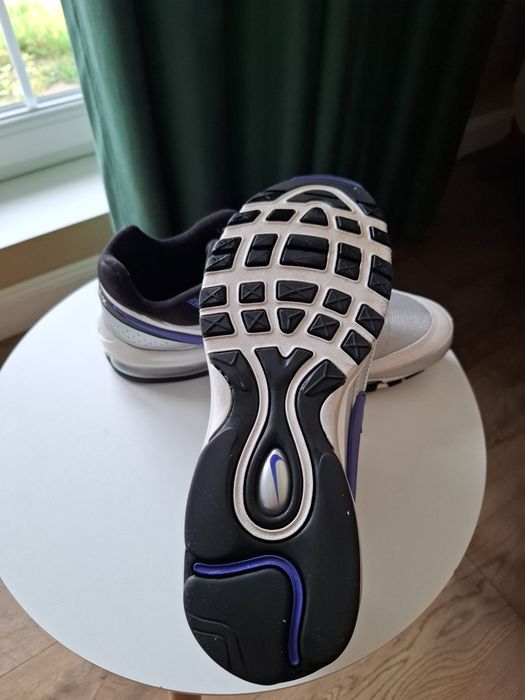 Nike Men's Air Max 97/ BW Metallic Silver Reflective / Persian Violet