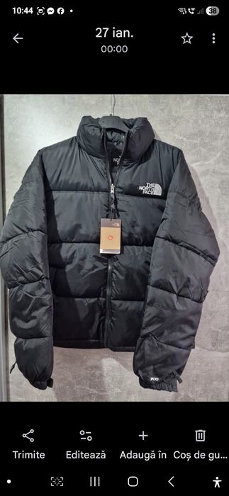 Haine,Geci noi The North Face Nuptse700 si Monc,calitate superioară.