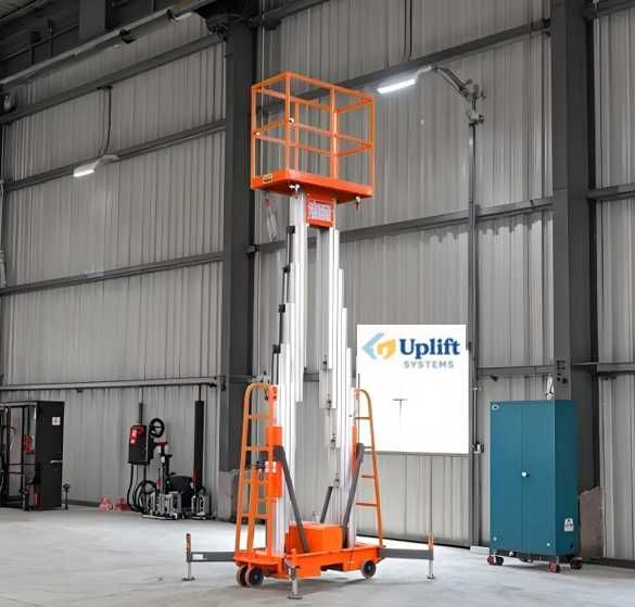 Лифт, подъёмник (Подъёмная рабочая платформа с двумя мачтами)