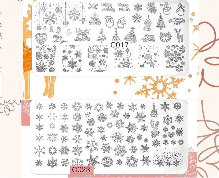 Нови модели ! Метални шаблони за печат