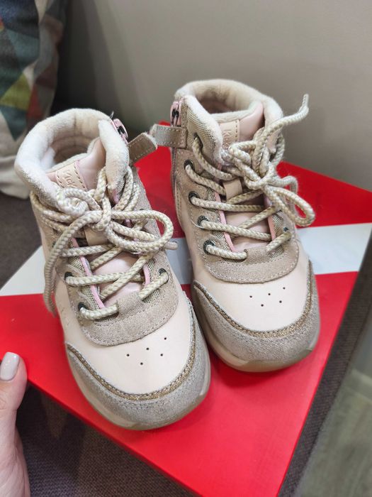 Детски боти KickKickers kids Боти с връзки и цип