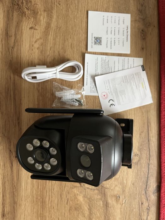 Wi-fi Двойна камера за видео наблюдение