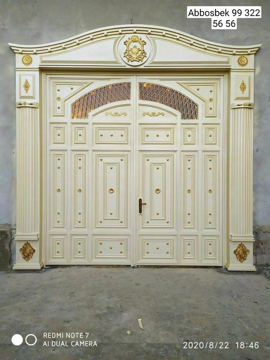 Darvoza buyurtma asosida dastafka bor