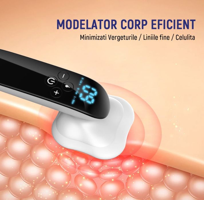 Aparat pentru masaj anticelulitic si slabit fara fir, Remodelare