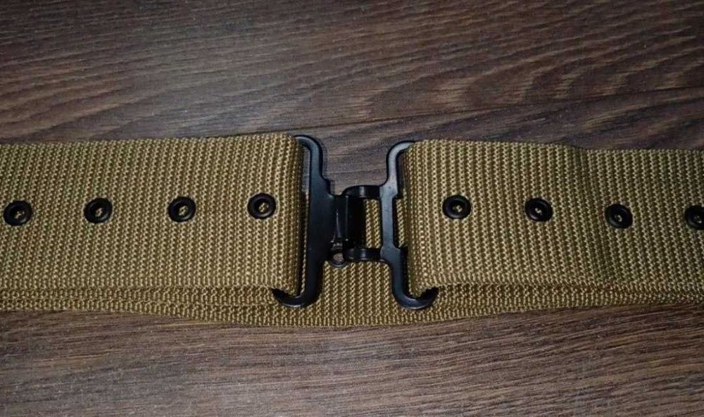 Centura / curea militara Combat kaki / verde , NOUA