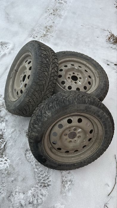Зимняя резина с дисками р14