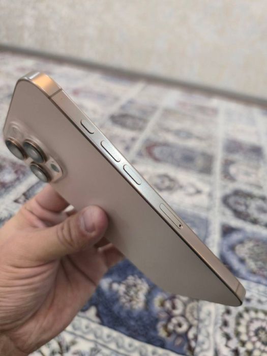 iPhone 16 pro max desert titanium