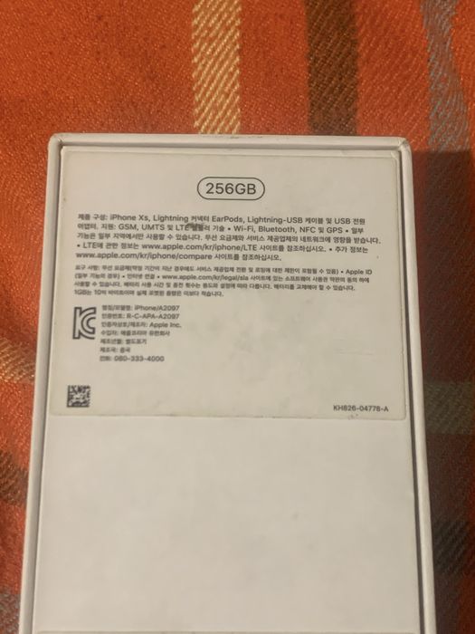 Apple iPhone xs 256gb