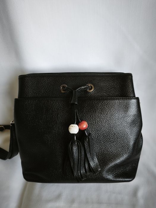 Чанта естествена кожа