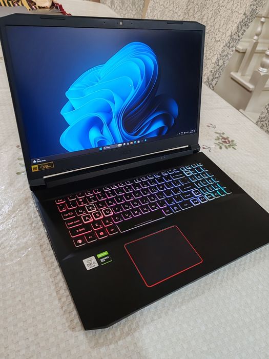 Acer Nitro 5 Core i5-10300H GTX 1660 Ti 6gb! ram16 ssd512