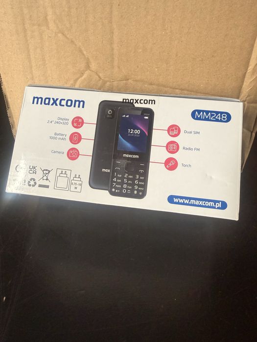 Telefon MAXCOM cu butoane 5 buc
