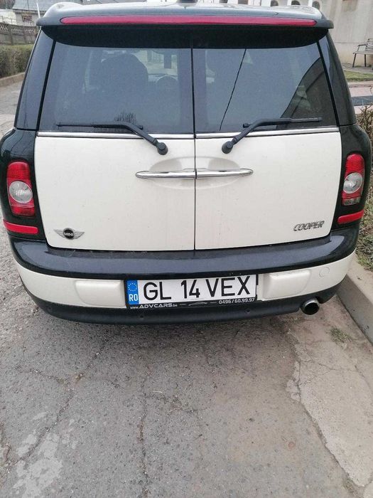Mini Cooper 1,6 benzină,2010,crem,manuală,piele,impecabilă