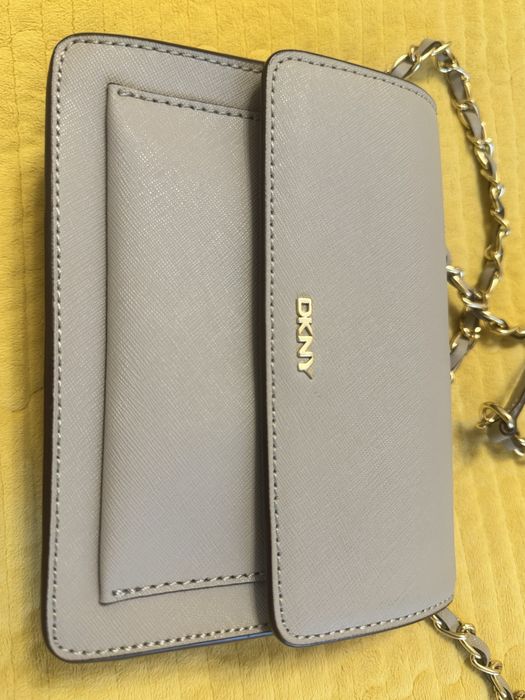 Кожаная сумка Dkny