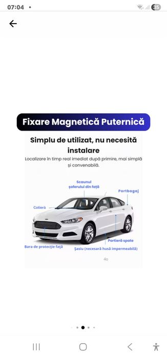 Mini Tracker GPS 4G, Q10, Monitorizare in timp real